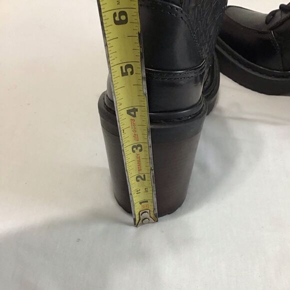 LOUISE ET CIE Black Leather Vampa Lace-Up Boot New Size 7 1/2 - Picture 10 of 14